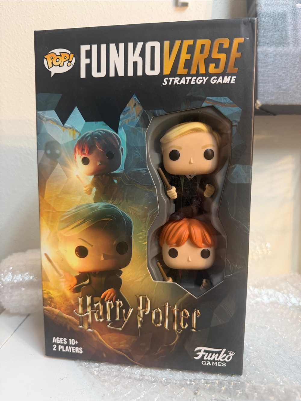 Funkoverse Harry Potter Strategy Game Ron Weasley & Draco Malfoy Funko Pop NEW